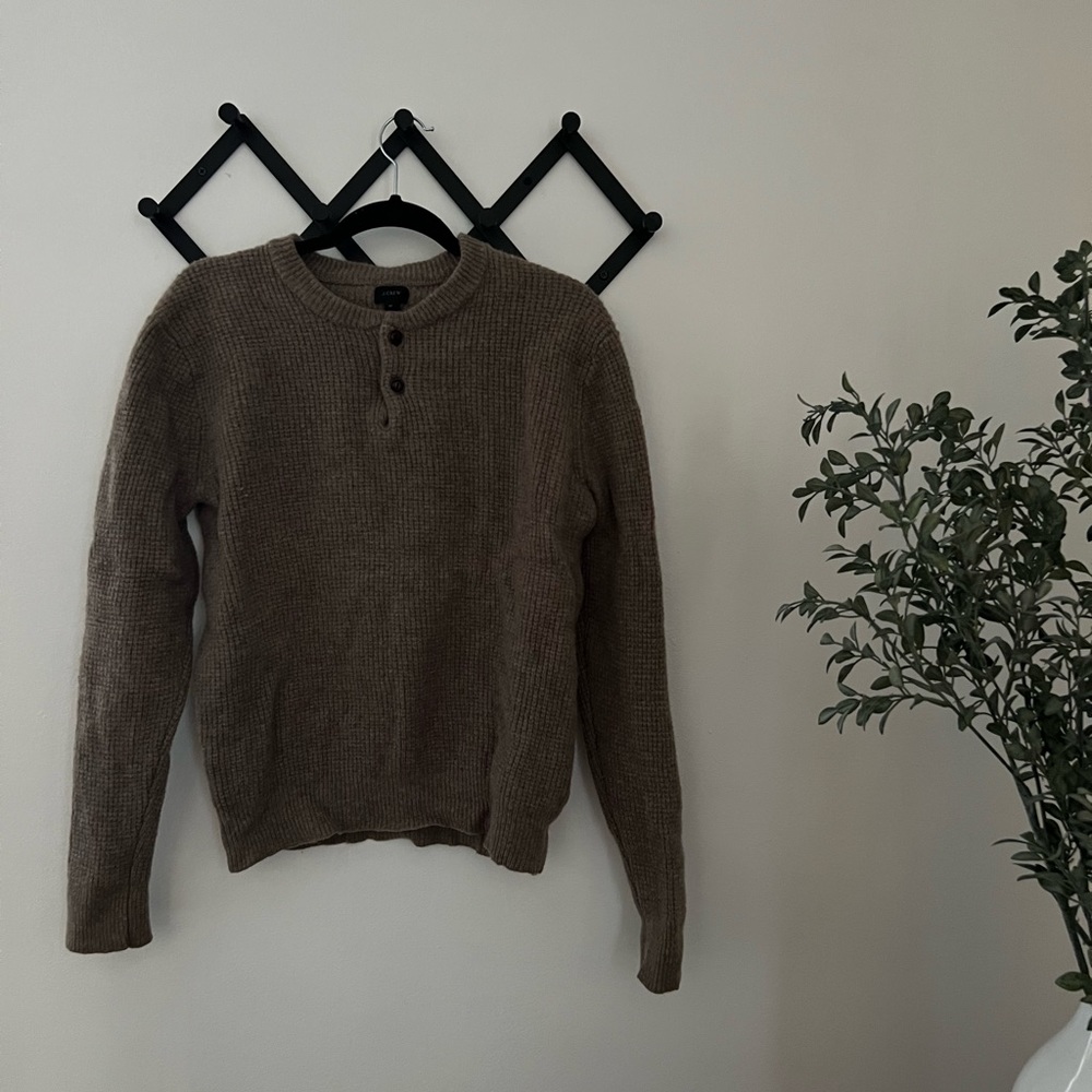 J. Crew Men’s Wool Knit Sweater